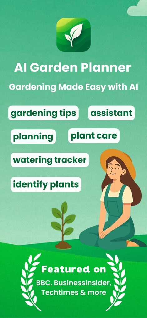 AI Garden Planner & Plant Care - Productivity App | MWM