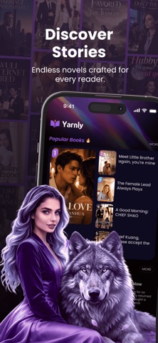 Yarnly - Immersive Reading iPhone screenshot