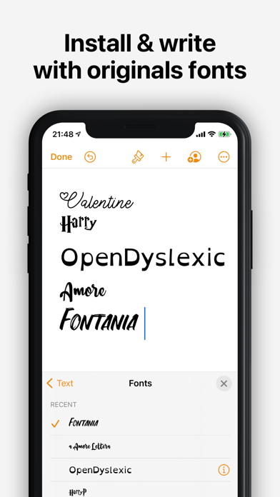 Install Fonts: Curated Packs のスクリーンショット