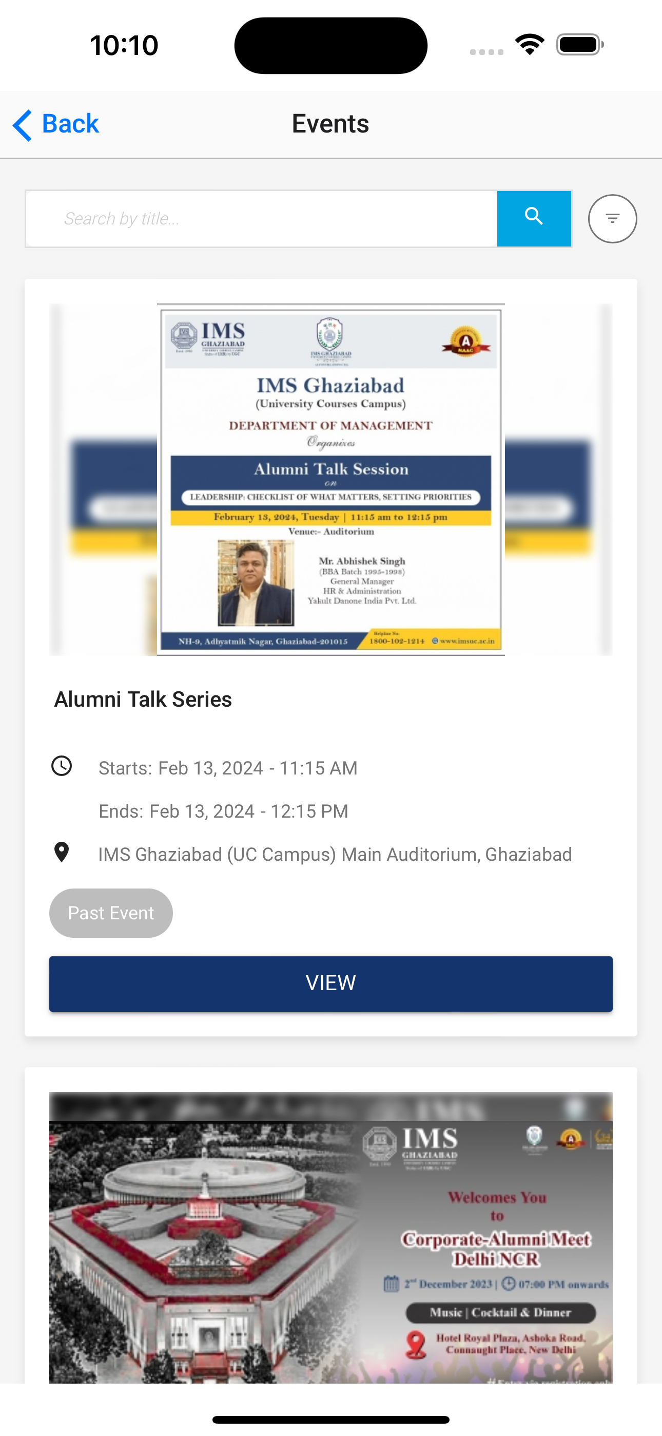 IMS Alumni