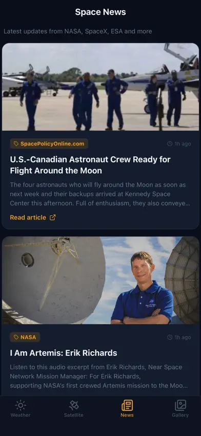 SpaceWatch Hub screenshot 3