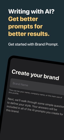 Brand Prompt Screenshot 9 of 9