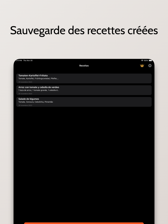 Screenshot #5 pour Marmiton & Recette: WhichFood
