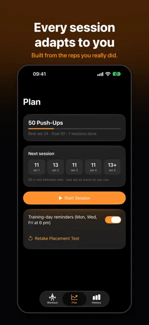 PushCount: Push Up Counter screenshot 4