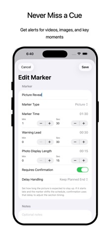 CueDirector screenshot