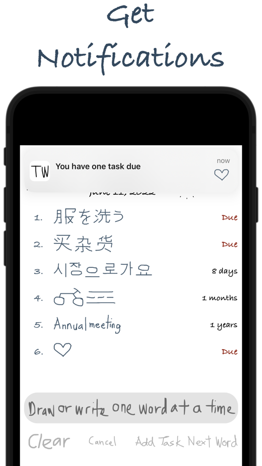 #4. Task Writer - Touch or Stylus (iOS) 由: Joshua Lubins