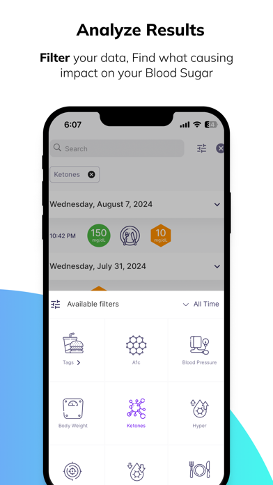Glucose Blood Sugar Tracker Screenshot