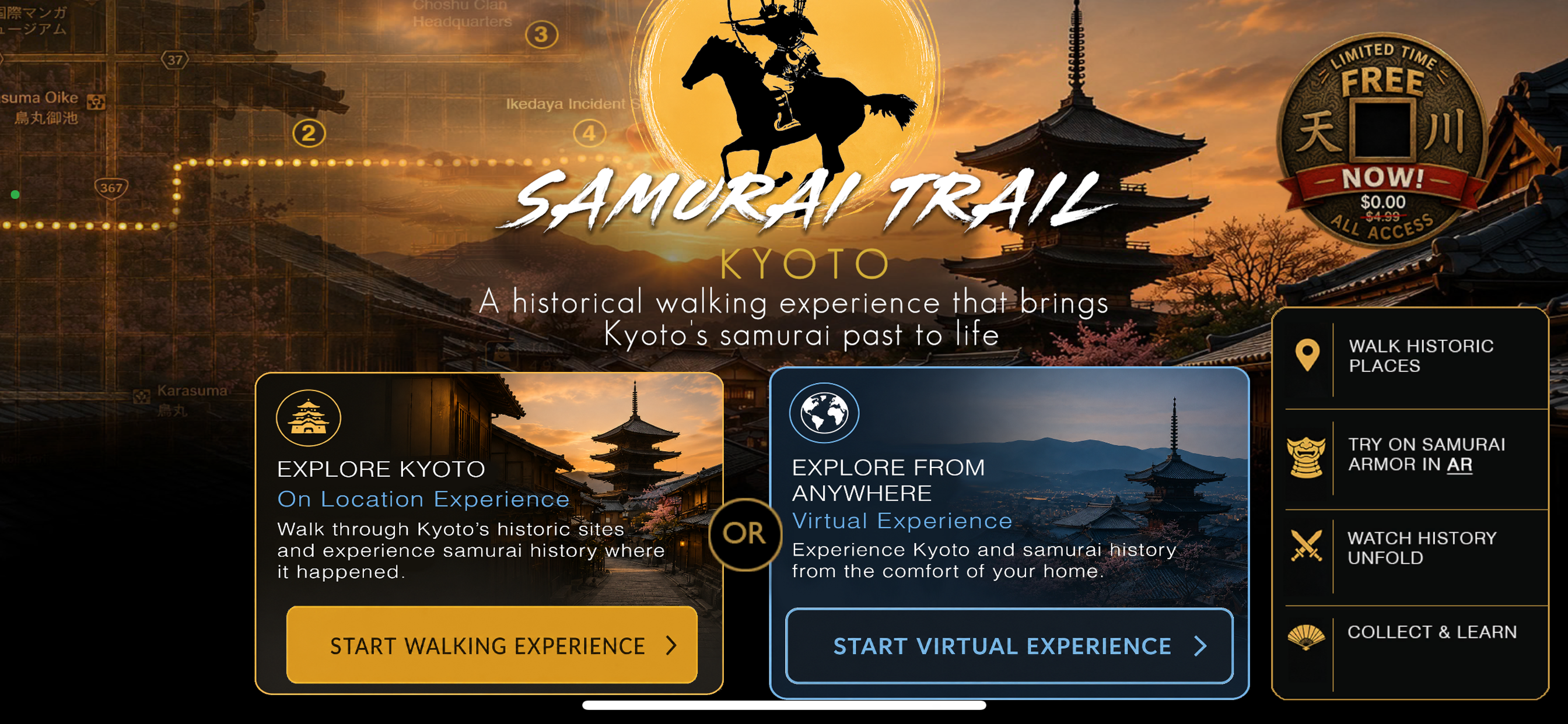 Samurai Trail AR: Kyoto screenshot 5