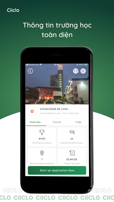 Screenshot 3 of Ciiclo Admissions & Job Search App