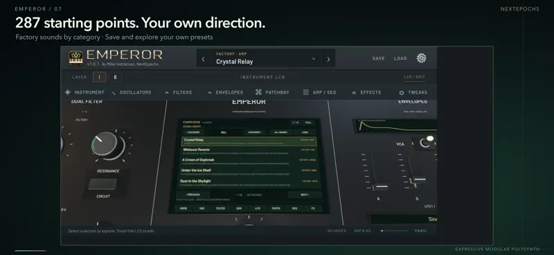 Emperor PolySynth screenshot 5 of 8