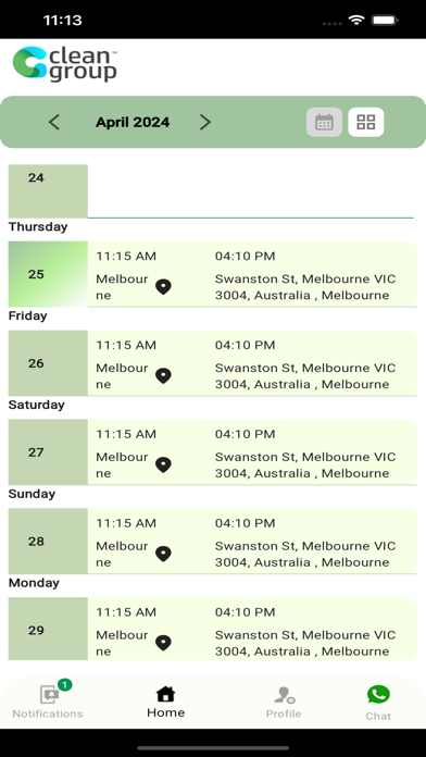 Screenshot 4 of Clean Group App