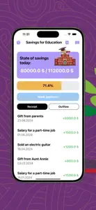 TuitionCoin: Save Wisely screenshot #2 for iPhone