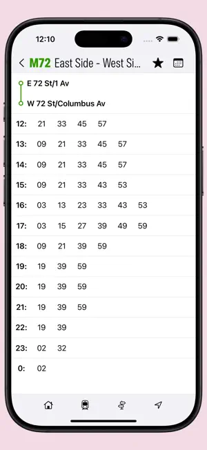 Transit: offline schedules screenshot 3
