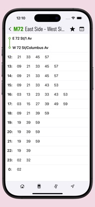 Transit: offline schedules screenshot 3