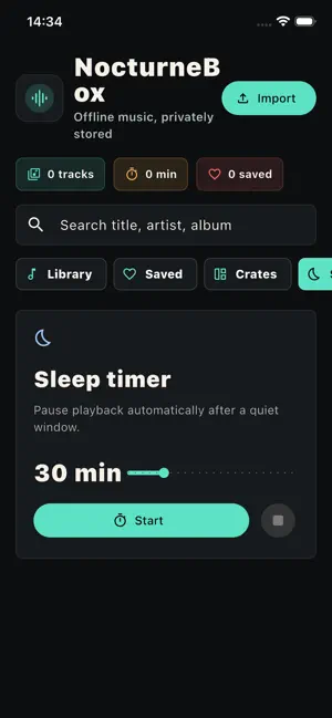 NocturneMusic screenshot 3