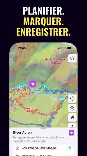 Capture d'écran de Guru Maps Pro - GPS Navigateur sur iPhone 3