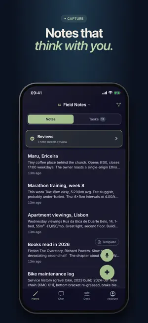 Scribelet: AI Notebook screenshot 1