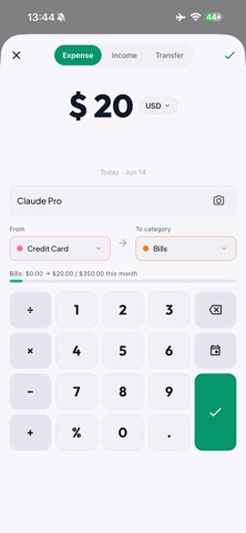 Flow: Money Tracker screenshot
