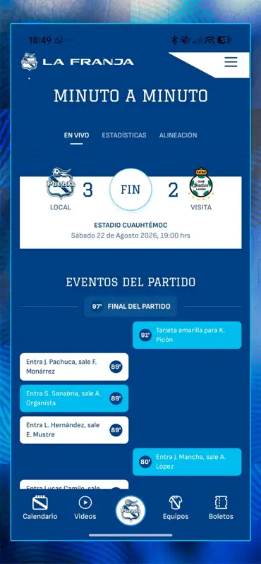 Club Puebla screenshot 2 of 9
