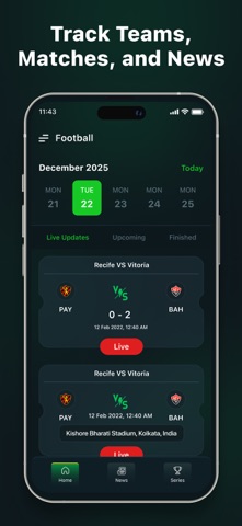 Live Football TV: Soccer Score screenshot