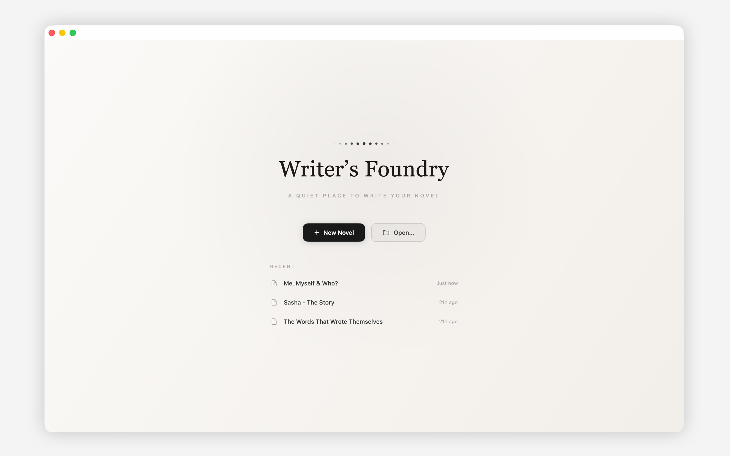 Writer's Foundry screenshot 7