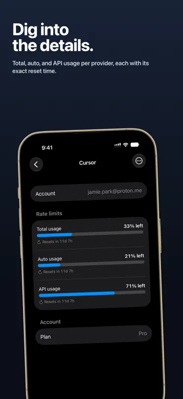 Limits: AI Usage Tracker screenshot 5 of 7