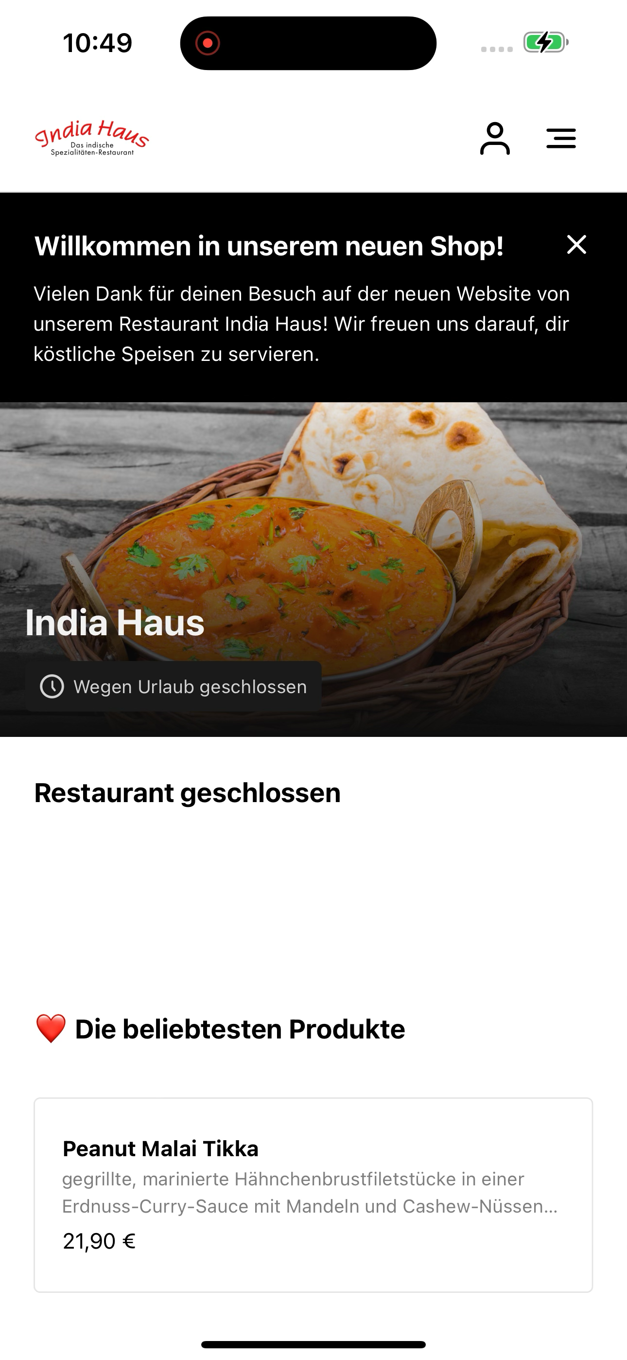 India Haus Winsen screenshot 3