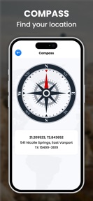 GPS Map Coordinates Locations screenshot