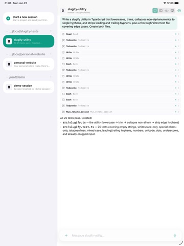 Supermux ipad screenshot 2