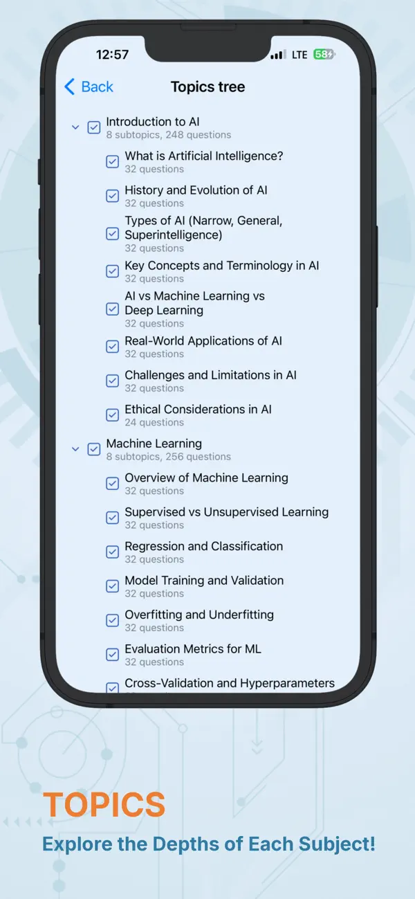 Screenshot #2 pour AI Knowledge Test