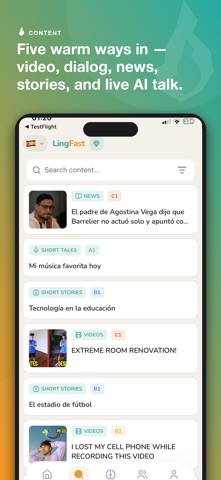 Learn Dutch - LingFast iPhone screenshot
