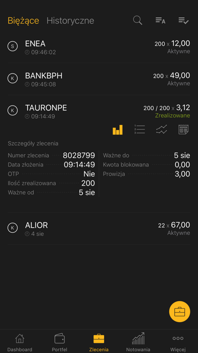 Alior Giełda Screenshot