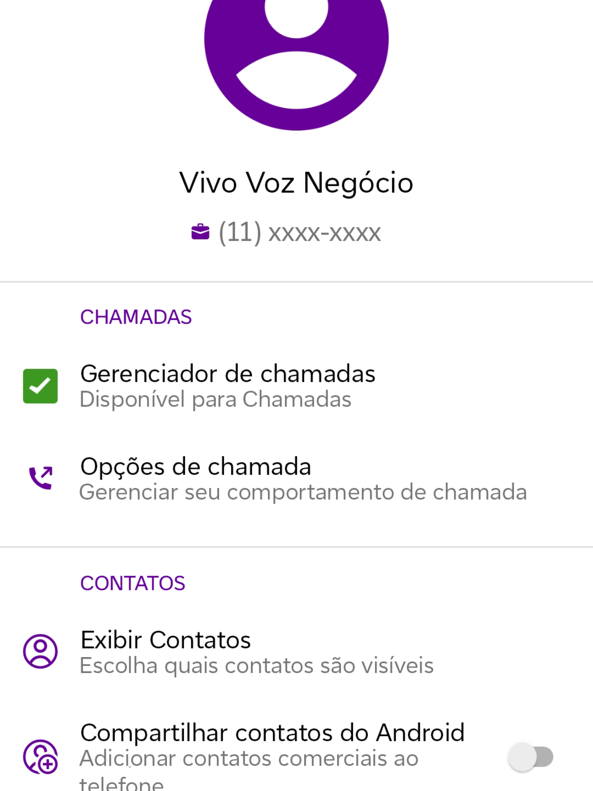 Vivo Voz Negócio