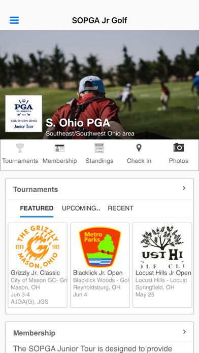 Southern Ohio PGA Jr Tour Screenshot