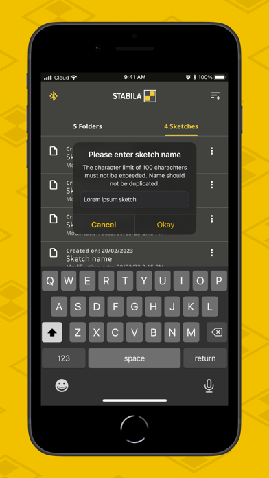 STABILA Measures II Screenshot