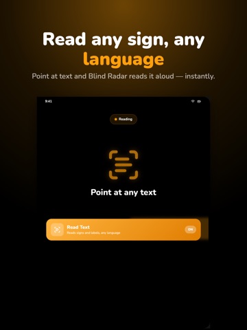 Blind Radar iPad screenshot