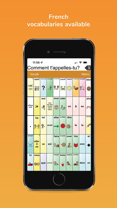 Screenshot #1 pour TouchChat HD- AAC w/ WordPower