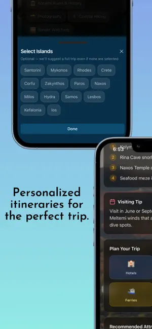 Greek Island Guide - Trip Plan screenshot 4