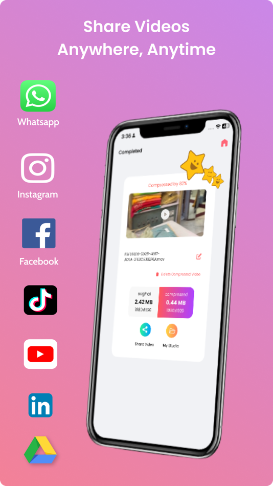 #4. The Video Compressor : Zippy (iOS) Podle: RaySaar Technologies FZE-LLC