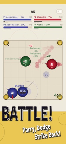 The Bounce Duel screenshot 1