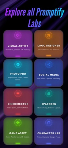 Promptify: Pro Prompt Builder Screenshot 1 of 6