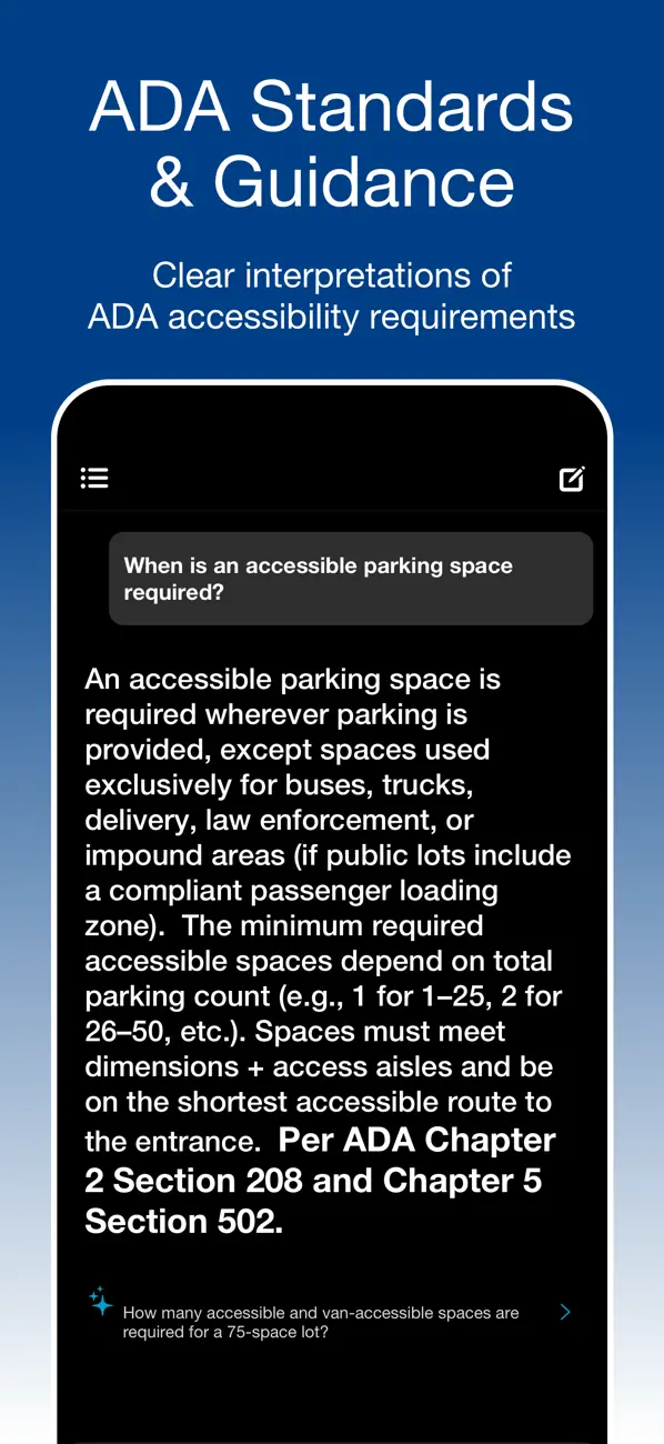 #1. Code Snap: AI ADA Guide (iOS) Podle: Magnitude LLC