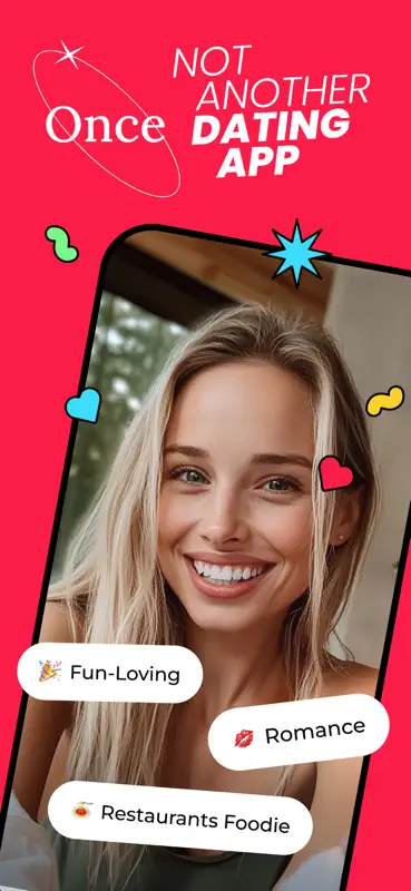 Once: Chat & Connect App screenshot 1 of 6