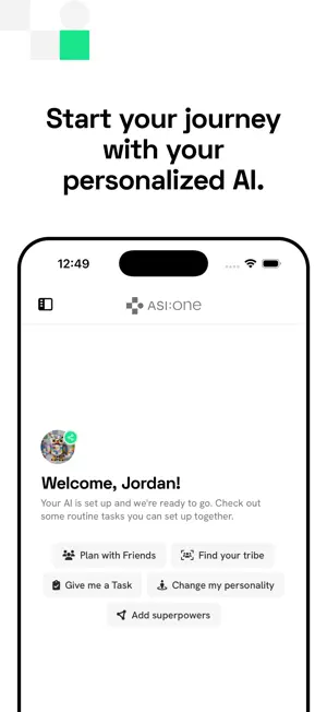 ASI:One screenshot 1