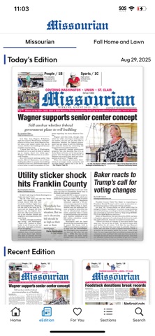 Missourian screenshot