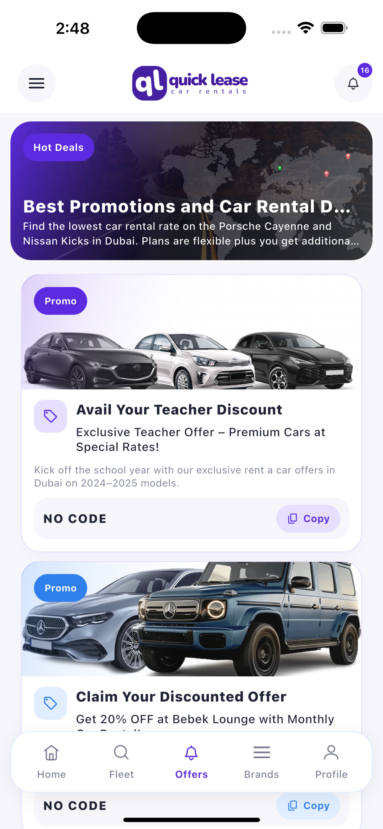 QuickLease Car Rentals screenshot 3