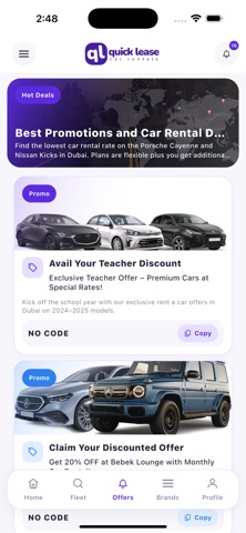 QuickLease Car Rentals Screenshot 3 of 8