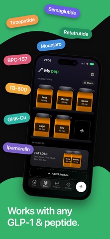 MyPep - Peptide Tracker Screenshot 2 of 6