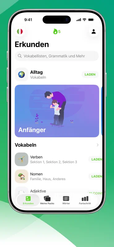 Italienisch Lernen - Anfänger screenshot 5 of 5