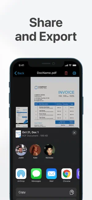 QR Code Reader & PDF Scanner screenshot 2